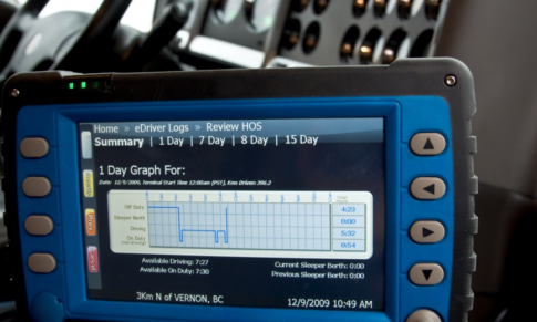 Electronic Log Books Hope To Make Trucking Safer