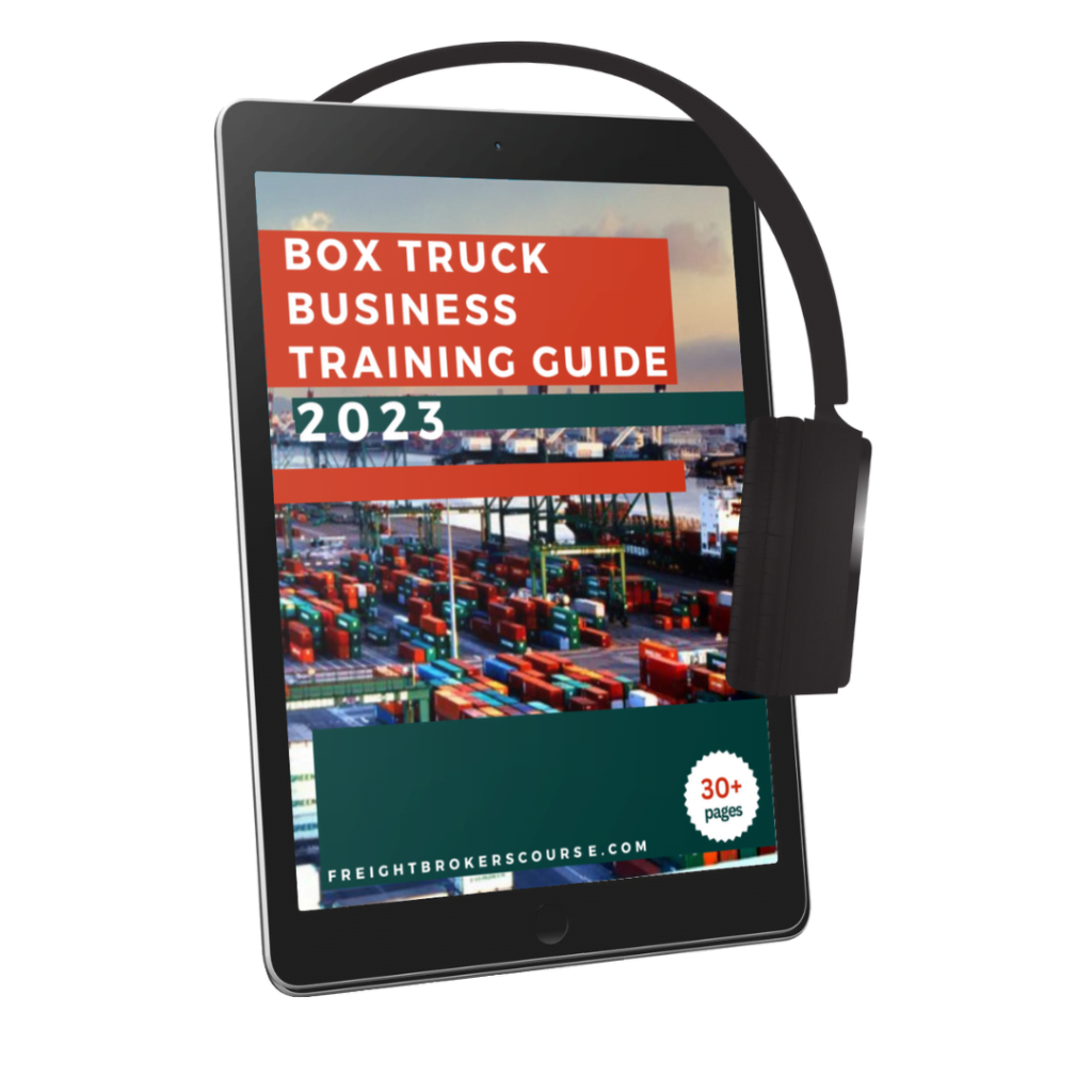 Box Truck Training Course 2023 Online Freight Brokers Course
