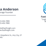 Freight Broker | Business Card Template | Download Now 2 1