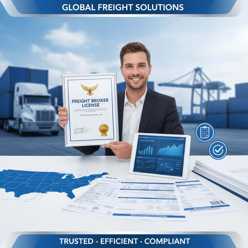 Get Your Freight Broker License: Requirements and Steps to Certification 1 freight broker license