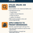 3 Effective Ways to Find Freight Broker Jobs