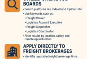 3 Effective Ways to Find Freight Broker Jobs