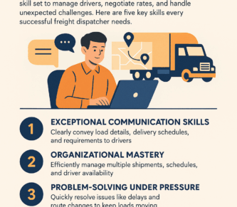 Top 5 Skills Every Successful Freight Dispatcher Needs