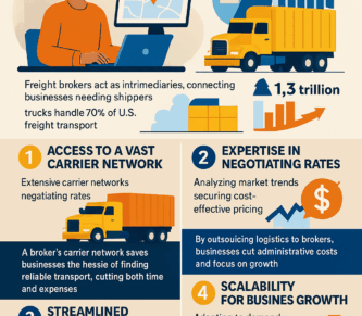 How Freight Brokers Save Businesses Time and Money: 5 Key Benefits